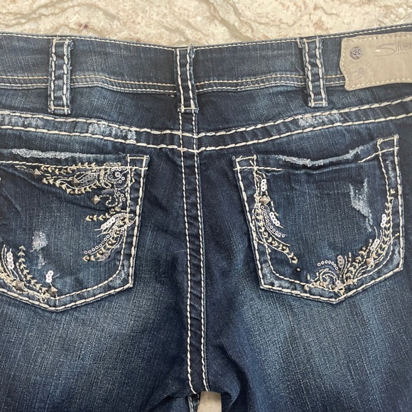 Silver Suki Jeans Excellent condition. Only worn a few times. - Picture 2 of 5